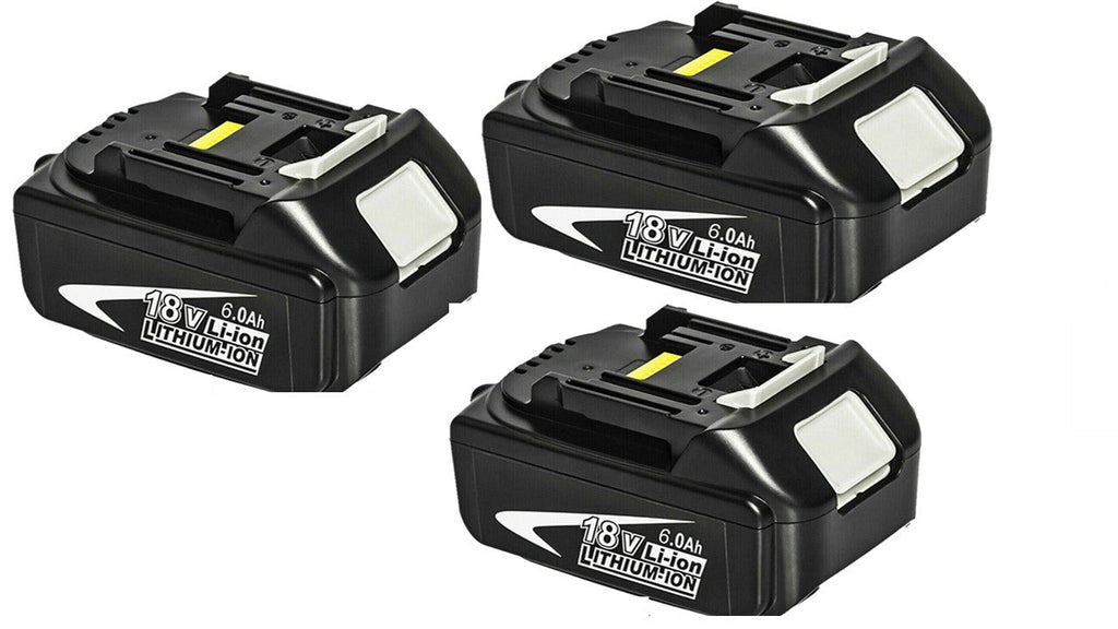 18v Battery + Charger Combo Compatible with Makita Cordless Power Tools - Battery Mate