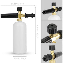 Load image into Gallery viewer, 1L Snow Foam Gun Lance Cannon Soap Bottle for Car Pressure Washer Karcher K2-K7 - Battery Mate