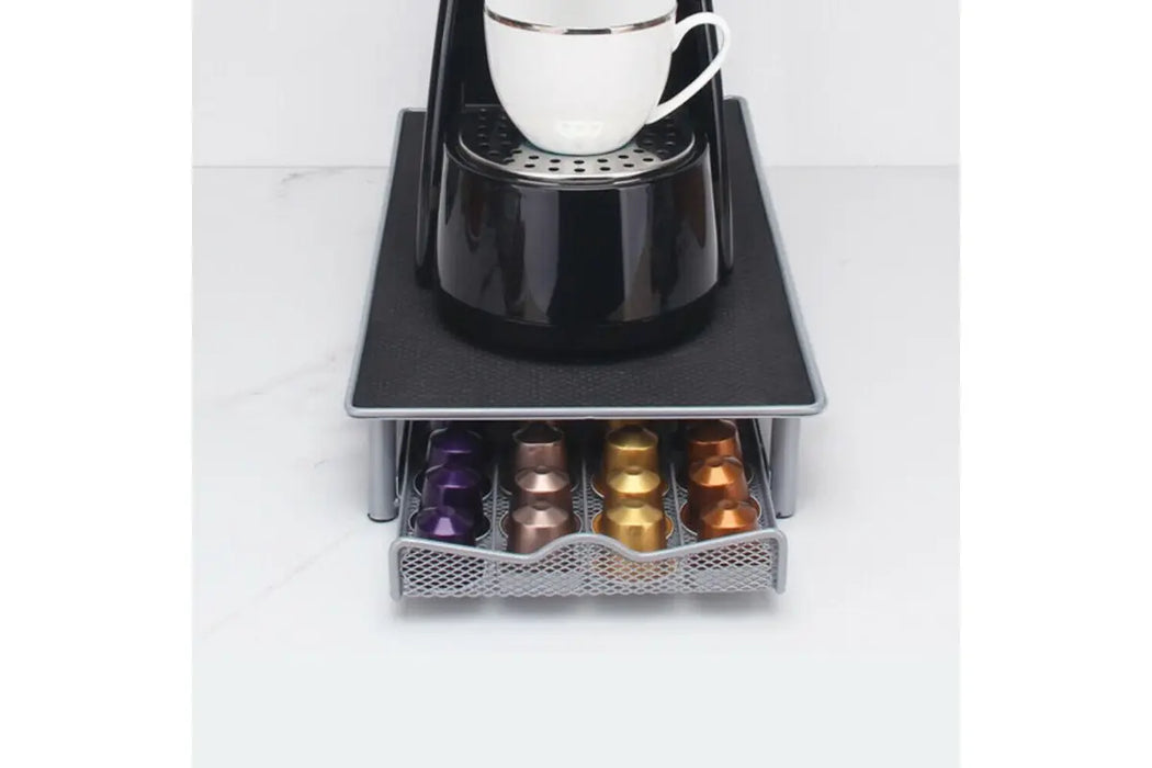 Coffee Capsules Holder Rack 40 Pods Drawer Storage Organizer Nespres Stand