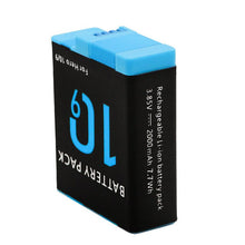 Load image into Gallery viewer, 2 Pack 2000mAh Rechargeable Battery for GoPro Hero 9 Hero10 Camera Accessories - Battery Mate