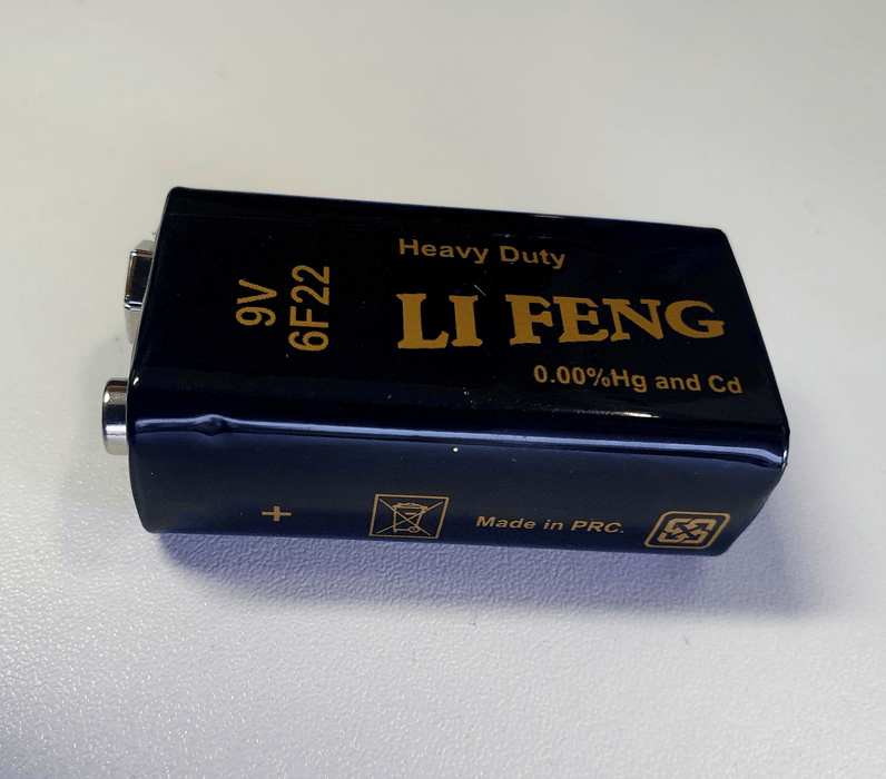 2 Pack 9V 6f22 rechargeable li ion battery 9V batteries - Battery Mate