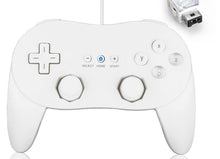 Load image into Gallery viewer, (2 Pack) Classic Pro Wired Controller For Wii White Gamepad Joypad - Battery Mate