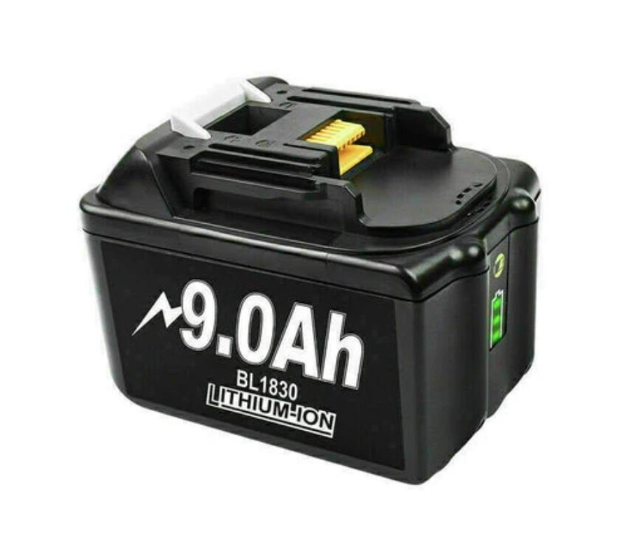 2 Pack For 18V Makita Battery Replacement | BL1890B 9000mAh Li-ion Battery - Battery Mate