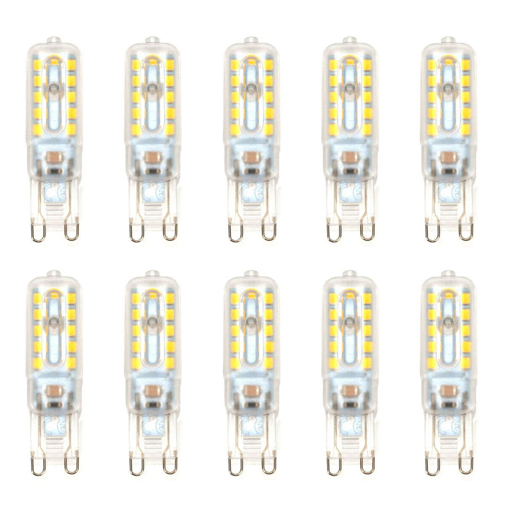 2 Pack | G9 LED Light Bulbs Non-Dimmable Warm White 3000K for Landscape Ceiling - Battery Mate