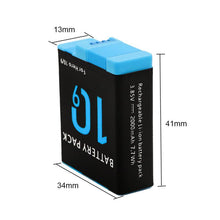 Load image into Gallery viewer, 2 Pack| GoPro Compatible HERO 10 &amp; 10 / 9 Replacement Battery - Battery Mate