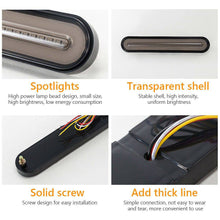 Load image into Gallery viewer, 2 Pack | Halo Neon LED Tail Lights Trailer Truck Flowing Turn Signal Rear Stop Brake - Battery Mate