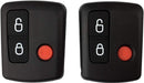 [2 Pack] Remote 3 Button Car Keypad Keyless for Ford BA BF Falcon Ute Territory SX SY - Battery Mate