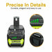 [2 Pack] Ryobi One+ Plus Compatible 18V Batteries 5ah - Battery Mate