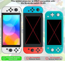 Load image into Gallery viewer, 2 Pack Screen Protector Glass for Nintendo Switch OLED, Premium 9H Tempered Glass Screen Protector for Nintendo Switch OLED - Battery Mate