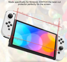 Load image into Gallery viewer, 2 Pack Screen Protector Glass for Nintendo Switch OLED, Premium 9H Tempered Glass Screen Protector for Nintendo Switch OLED - Battery Mate