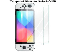 Load image into Gallery viewer, 2 Pack Screen Protector Glass for Nintendo Switch OLED, Premium 9H Tempered Glass Screen Protector for Nintendo Switch OLED - Battery Mate