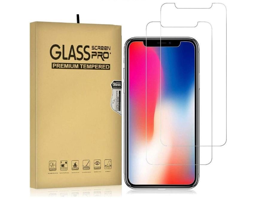 2 Pack Tempered Glass Screen Protector For Apple iPhone 11 Pro - Battery Mate