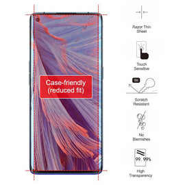 (2 pack) Tempered Glass Screen Protector for Oppo Find X2 Neo - Battery Mate