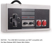 Load image into Gallery viewer, [2 Pack] USB Controller for NES Games / PC / Console / Retro Gamepad - Battery Mate