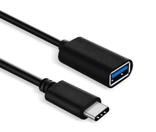 Load image into Gallery viewer, 2 Pack USB Type-C OTG Adapter Cable USB-C Male to Type-A Female For Apple Macbook /Air - Battery Mate