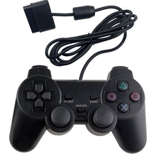 Load image into Gallery viewer, 2 Pack Wire Cable Controller Dual Shock Gamepad Console For PS2 PlayStation 2 - Battery Mate