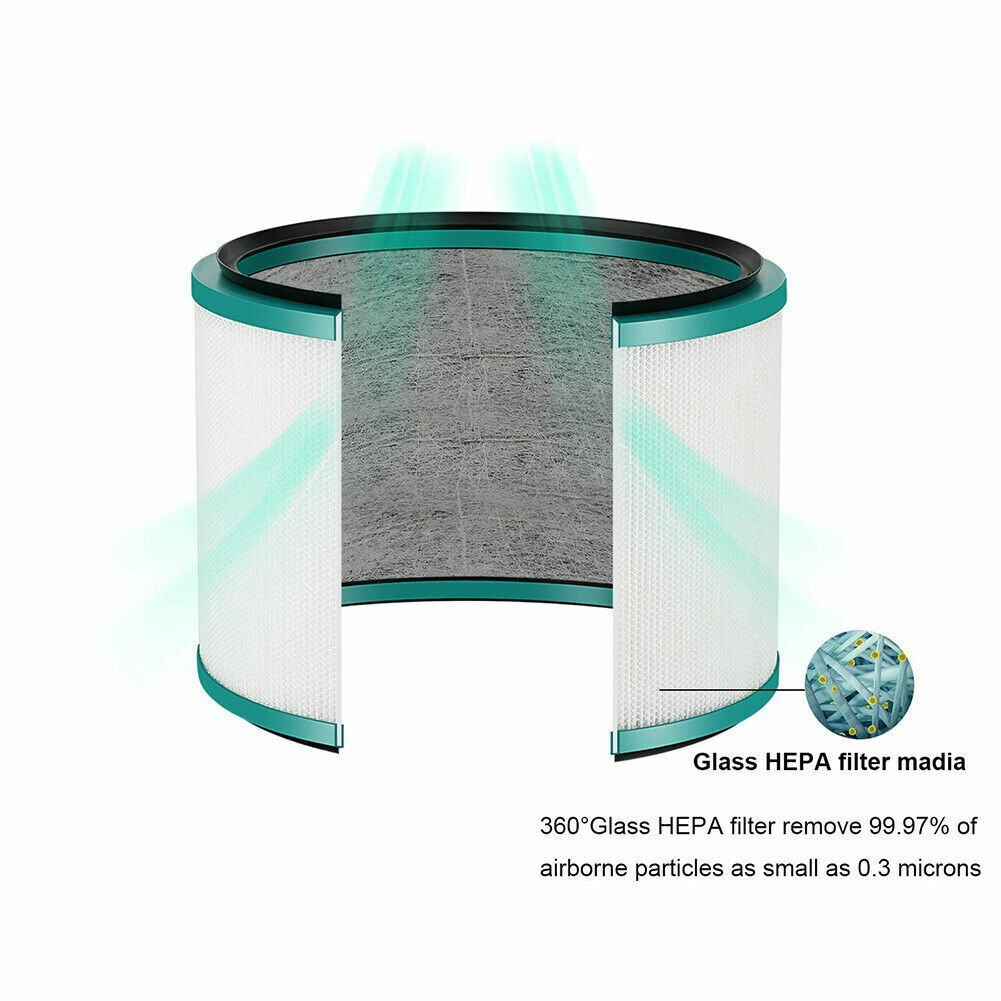 [2 Packs] Filter Compatible for Dyson Vacuum HP00/HP01/HP02/HP03/DP01/DP03 - Battery Mate