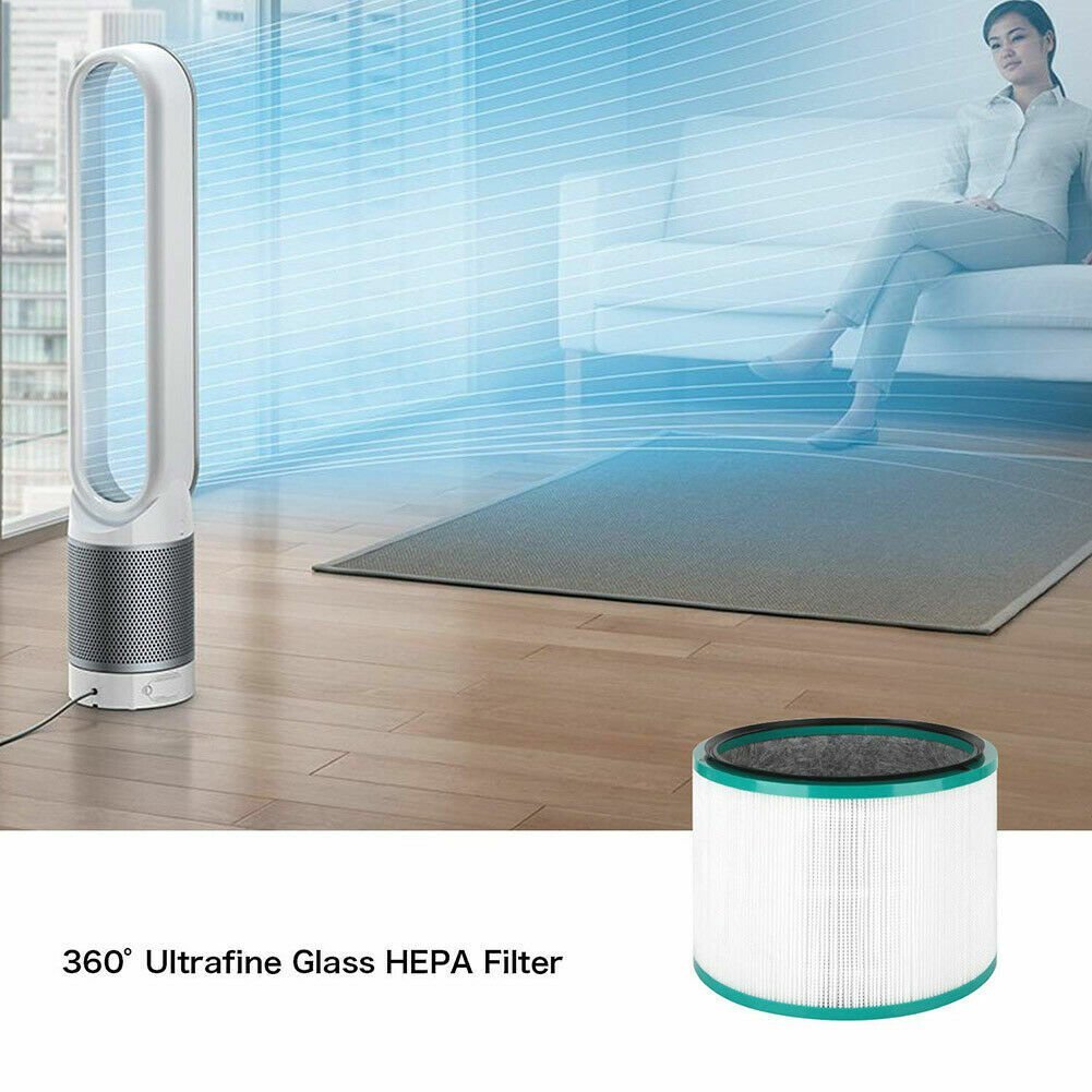 [2 Packs] Filter Compatible for Dyson Vacuum HP00/HP01/HP02/HP03/DP01/DP03 - Battery Mate