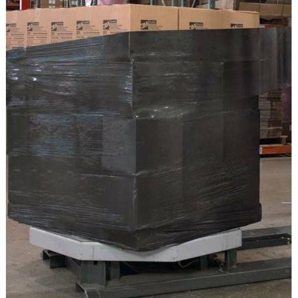 2 Rolls | Stretch Film BLACK Hand Use 500mm x 450m | 25UM Pallet Shrink Wrap - Battery Mate