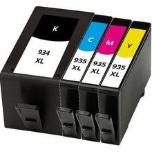 Load image into Gallery viewer, 2 sets of 4 Pack HP 934XL + 935XL Compatible High Yield Inkjet Cartridges C2P23AA - C2P26AA [2BK,2C,2M,2Y] - Battery Mate
