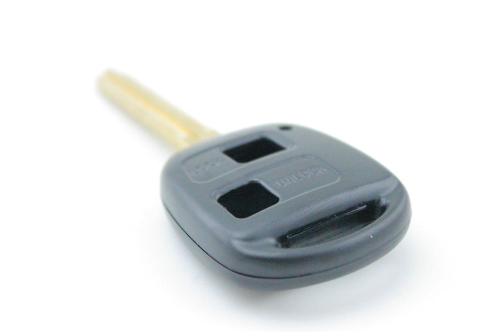 2 x Compatible With Toyota Prado RAV4 Corolla Remote Car Key Blank Shell/Case - Battery Mate