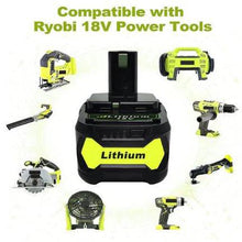 Load image into Gallery viewer, 2 x Ryobi 18V Compatible Battery 6.0Ah P108 P104 ONE+ Plus BPL-1815 - Battery Mate