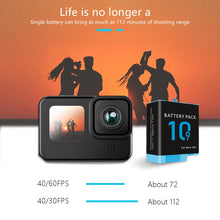 Load image into Gallery viewer, 2000mAh for GoPro HERO 10 9 8 7 6 5 Replacement Battery / Dual Charger Kit - Battery Mate