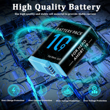 Load image into Gallery viewer, 2000mAh Rechargeable Battery for GoPro Hero 9 Hero10 Camera Accessories - Battery Mate