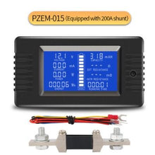 Load image into Gallery viewer, 200A LCD Display DC Battery Monitor Meter 200V Voltmeter Amp For RV System - Battery Mate