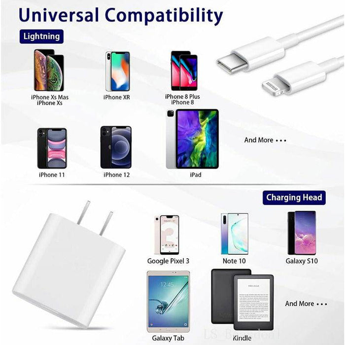 20W USB-C Power Adapter AU Block For iPhone 13 11 iPad Samsung Wall Fast Charger - Battery Mate