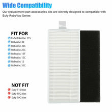 Load image into Gallery viewer, 21Pcs Side Brushes Filter Parts for Eufy RoboVac 11S 30C 25C 15C 35C Replacement - Battery Mate