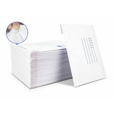 Load image into Gallery viewer, 250 Pieces | Bubble Mailer 01 Plain White 140 mm x 210 mm Padded Bag Envelope - Battery Mate