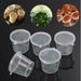 25ml | 250x Take Away Containers Takeaway Food Plastic Lids Bulk - Battery Mate