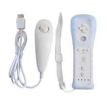 Load image into Gallery viewer, 2in1 Built-in Motion Plus Remote Nunchuck Controller For Nintendo Wii - Battery Mate