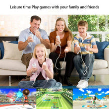 Load image into Gallery viewer, 2in1 Built-in Motion Plus Remote Nunchuck Controller For Nintendo Wii - Battery Mate