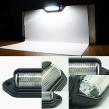 Load image into Gallery viewer, 2PCS 6 LED License Number Plate Light Lamps for Truck SUV Trailer Lorry 12/24V - Battery Mate