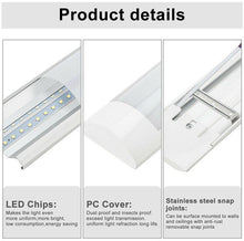 Load image into Gallery viewer, 2PCS LED Slim Ceiling Batten Light Daylight 120CM 1.2M 6500K 4FT Coolwhite - Battery Mate
