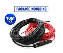 Load image into Gallery viewer, 2x 10m Extension Cable Wire Connectors Solar Panel to regulator Cable 4mm2 - Battery Mate