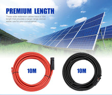 Load image into Gallery viewer, 2x 10m Extension Cable Wire Connectors Solar Panel to regulator Cable 4mm2 - Battery Mate