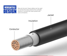 Load image into Gallery viewer, 2x 10m Extension Cable Wire Connectors Solar Panel to regulator Cable 4mm2 - Battery Mate