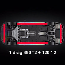 Load image into Gallery viewer, 2X 120CM+ 2X 150CM RGB LED Underglow body Neon Light Kit App Under Car Tube Strip - Battery Mate