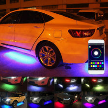 Load image into Gallery viewer, 2X 120CM+ 2X 150CM RGB LED Underglow body Neon Light Kit App Under Car Tube Strip - Battery Mate