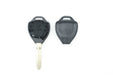 2x Compatible With Toyota Rav4 Corolla Camry Prado 2 Button Remote Key Shell - Battery Mate