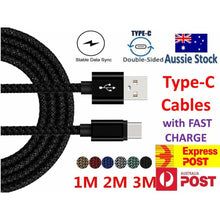 Load image into Gallery viewer, [3 Pack] Fast Charging USB Type C Charger Cable For Samsung Fold 4 3 2 S22 S22 S21 Note 20 Google Pixel 7 6 - Battery Mate