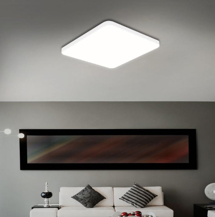 36W | Ultra-Thin 5CM LED Ceiling Down Light Surface Mount Living Room White - Battery Mate