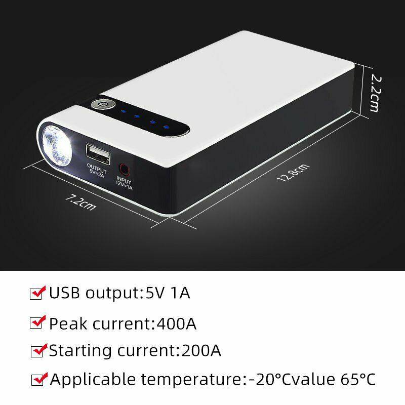30000mAh Portable Car Jump Starter Pack Vehicle Booster Power Bank Battery Auto - Battery Mate