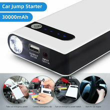 Load image into Gallery viewer, 30000mAh Portable Car Jump Starter Pack Vehicle Booster Power Bank Battery Auto - Battery Mate