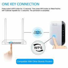 Load image into Gallery viewer, 300Mbps Wifi Extender Repeater Range Booster AP Router AU Wireless-N 802.11 - Battery Mate