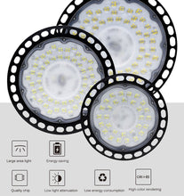 Load image into Gallery viewer, 300W LED High Bay Light Low Bay UFO Factory Warehouse Industrial Light - Battery Mate