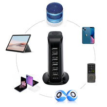 Load image into Gallery viewer, 30W 6 Multi USB Port Travel Charger Desktop Charging Station Fast Power Adapter - Battery Mate